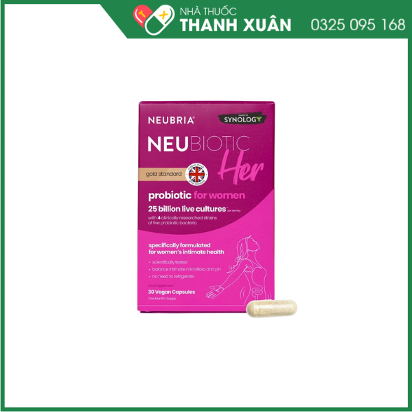 Neubria Neubiotic Her bổ sung lợi khuẩn sức khỏe nữ giới